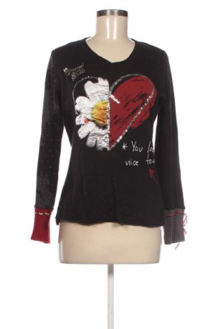 Női blúz Desigual, Méret L, Szín Fekete, Ár 10 331 Ft