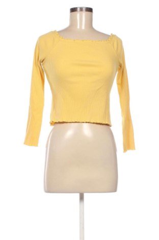 Bluză de femei Gina Tricot, Mărime L, Culoare Galben, Preț 52,13 Lei, #136642272