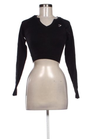 Damen Shirt Gymshark, Größe S, Farbe Schwarz, Preis 17,99 €, #136676585