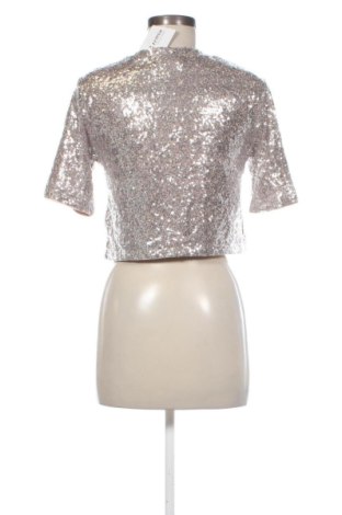 Дамска блуза H&M, Размер S, Цвят Сребрист, Цена 10,22 €