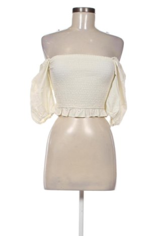 Damen Shirt H&M Divided, Größe XXS, Farbe Ecru, Preis € 12,99