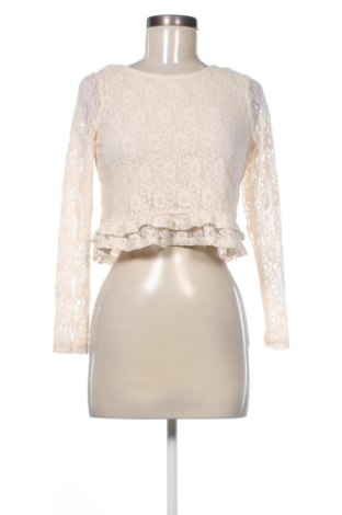 Damen Shirt H&M Divided, Größe S, Farbe Beige, Preis 10,00 €