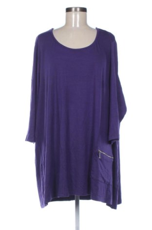 Bluzka damska Janina, Rozmiar 5XL, Kolor Fioletowy, Cena 51,99 zł