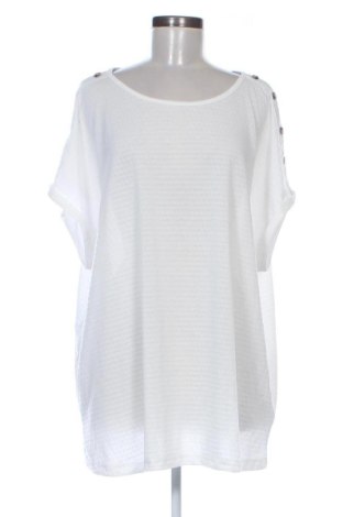 Damen Shirt Laura Torelli, Größe 3XL, Farbe Weiß, Preis 12,99 €