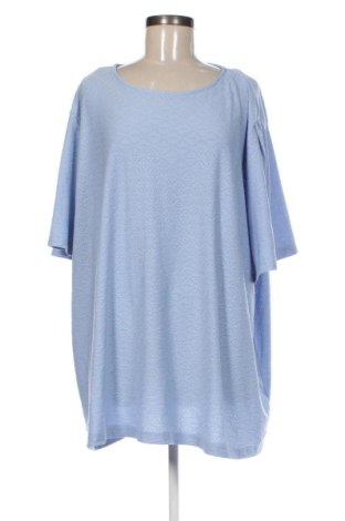 Bluzka damska Laura Torelli, Rozmiar 4XL, Kolor Niebieski, Cena 51,99 zł