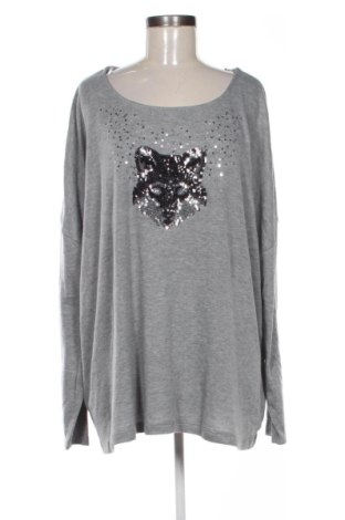 Damen Shirt Laura Torelli, Größe 4XL, Farbe Grau, Preis 12,99 €, #136685972