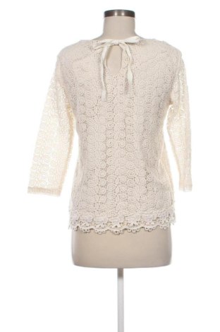 Дамска блуза Massimo Dutti, Размер M, Цвят Екрю, Цена 25,00 €