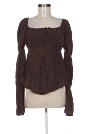 Damen Shirt Missguided, Größe M, Farbe Braun, Preis 9,78 €, #136658459