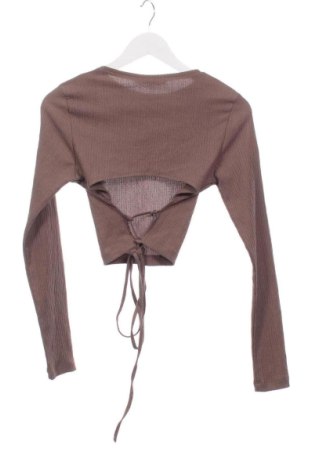 Дамска блуза NA-KD, Размер S, Цвят Кафяв, Цена 17,89 €