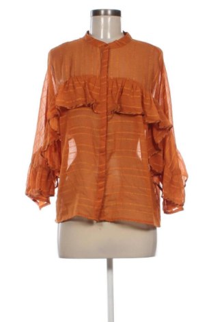 Bluză de femei Pieces, Mărime L, Culoare Maro, Preț 63,99 Lei