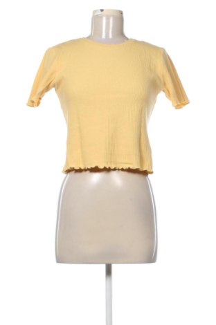 Bluză de femei Pull&Bear, Mărime L, Culoare Galben, Preț 52,13 Lei, #136635803