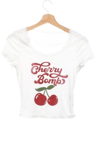 Damen Shirt Romwe, Größe S, Farbe Weiß, Preis 18,41 €