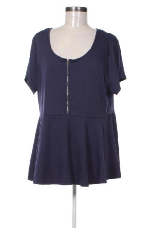 Дамска блуза SHEIN, Размер 4XL, Цвят Син, Цена 10,22 €