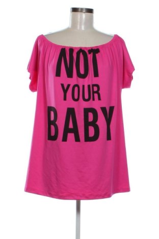 Damen Shirt SHEIN, Größe 3XL, Farbe Rosa, Preis 12,99 €