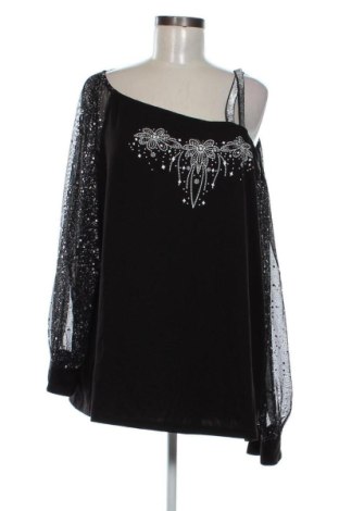 Bluză de femei SHEIN, Mărime 4XL, Culoare Negru, Preț 60,99 Lei
