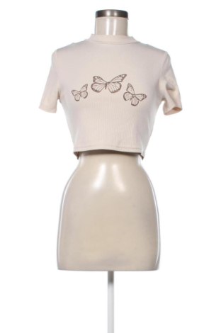Damen Shirt SHEIN, Größe S, Farbe Beige, Preis 9,78 €, #136647003