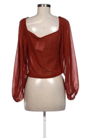 Дамска блуза SHEIN, Размер L, Цвят Кафяв, Цена 10,22 €
