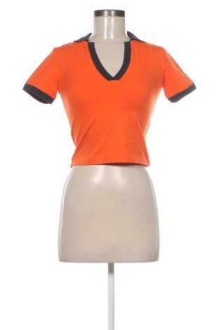 Bluză de femei Sinsay, Mărime M, Culoare Portocaliu, Preț 82,63 Lei, #136636540
