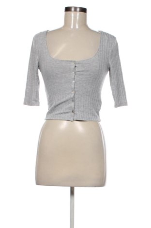 Bluză de femei Stradivarius, Mărime S, Culoare Gri, Preț 60,99 Lei