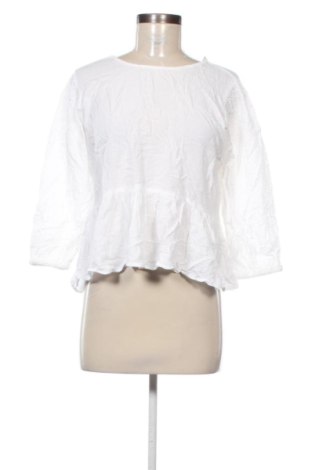 Дамска блуза Stradivarius, Размер L, Цвят Бял, Цена 10,22 €
