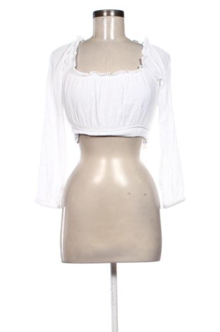 Bluzka damska Stradivarius, Rozmiar S, Kolor Biały, Cena 53,58 zł