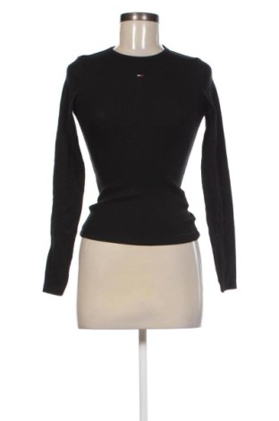Дамска блуза Tommy Jeans, Размер XS, Цвят Черен, Цена 65,44 €, #136613312