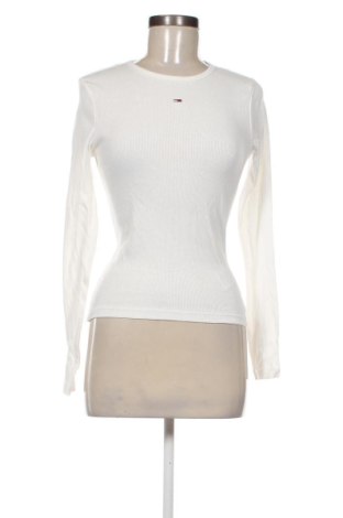 Дамска блуза Tommy Jeans, Размер S, Цвят Бял, Цена 33,23 €, #136613313