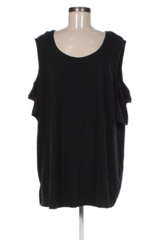 Дамска блуза Ulla Popken, Размер 4XL, Цвят Черен, Цена 14,31 €