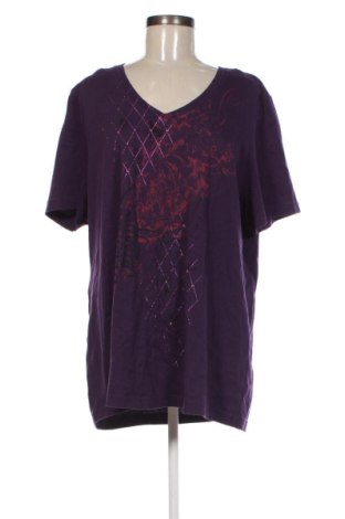 Damen Shirt Ulla Popken, Größe XXL, Farbe Lila, Preis € 18,99