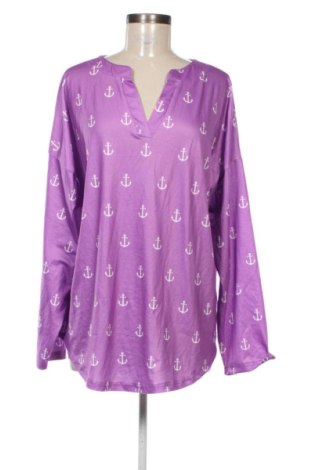 Bluză de femei Unbranded, Mărime 3XL, Culoare Mov, Preț 60,99 Lei