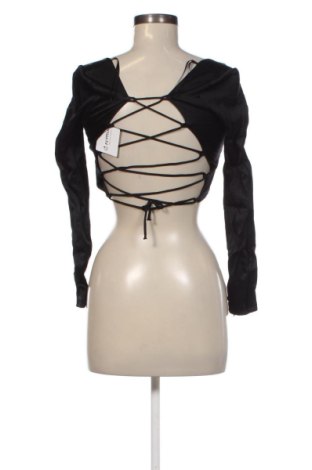 Дамска блуза Zara, Размер XS, Цвят Черен, Цена 14,31 €