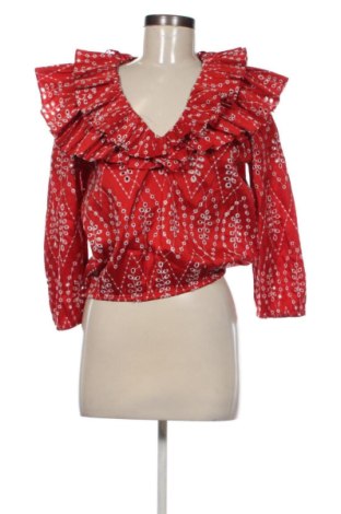 Дамска блуза Zara, Размер L, Цвят Многоцветен, Цена 14,31 €