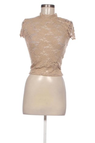 Дамска блуза Zara, Размер XS, Цвят Кафяв, Цена 11,75 €, #136625396