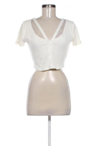 Damen Shirt Zara, Größe L, Farbe Ecru, Preis 13,99 €