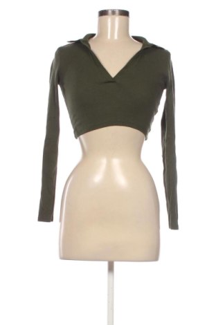 Bluză de femei Zara, Mărime S, Culoare Verde, Preț 72,00 Lei, #136644909