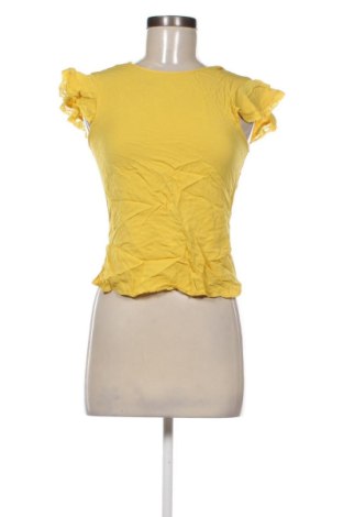 Дамска блуза Zara, Размер S, Цвят Жълт, Цена 10,73 €