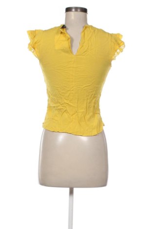 Дамска блуза Zara, Размер S, Цвят Жълт, Цена 10,73 €
