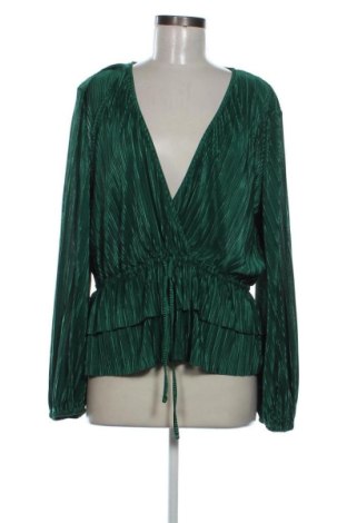 Damen Shirt Zara, Größe L, Farbe Grün, Preis 13,99 €, #136672687