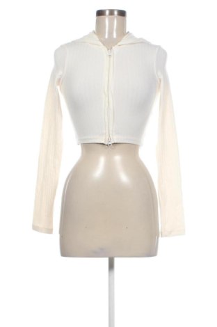 Damski kardigan Bershka, Rozmiar XS, Kolor ecru, Cena 123,99 zł