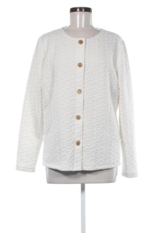 Damen Strickjacke Creation L, Größe XL, Farbe Weiß, Preis 21,00 €, #136623098