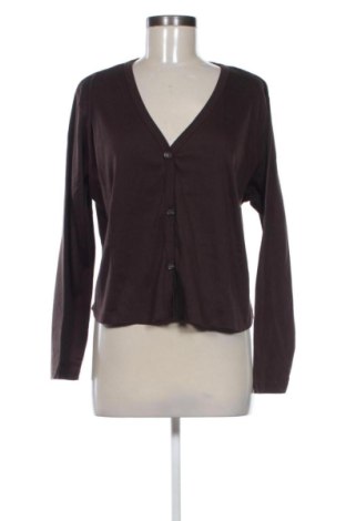 Damski kardigan Denim&Co., Rozmiar XL, Kolor Brązowy, Cena 80,38 zł