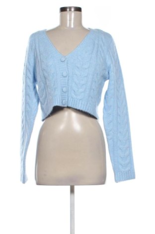 Cardigan de damă Fb Sister, Mărime L, Culoare Albastru, Preț 77,31 Lei