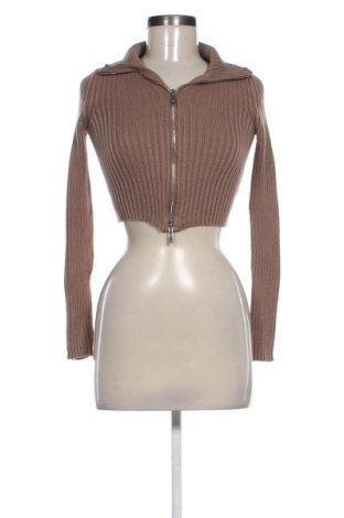 Cardigan de damă Fb Sister, Mărime XXS, Culoare Maro, Preț 91,99 Lei