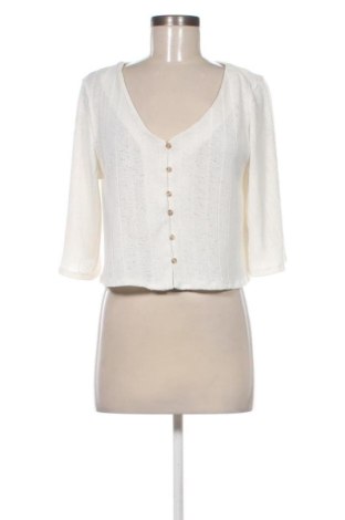 Γυναικεία ζακέτα H&M, Μέγεθος S, Χρώμα Λευκό, Τιμή 14,77 €