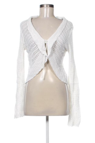 Damen Strickjacke Pieces, Größe M, Farbe Weiß, Preis € 14,00