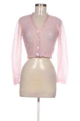 Damski kardigan Zara, Rozmiar S, Kolor Różowy, Cena 72,99 zł