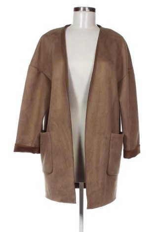 Damski kardigan Zara, Rozmiar XS, Kolor Brązowy, Cena 72,99 zł
