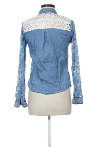 Дамска риза Desigual, Размер S, Цвят Син, Цена 28,20 €