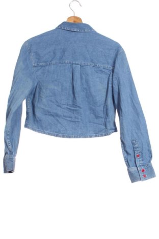 Cămașă de femei H&M, Mărime XS, Culoare Albastru, Preț 79,99 Lei