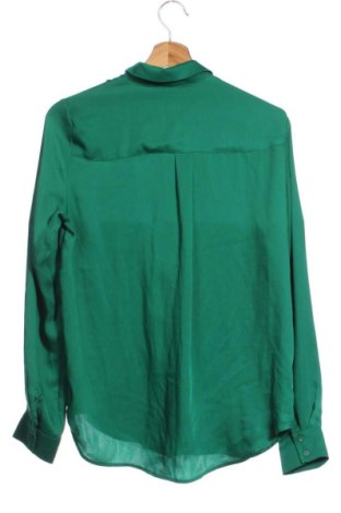 Cămașă de femei H&M, Mărime XXS, Culoare Verde, Preț 67,77 Lei